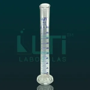 3830-Clear glass, Measuring Cylinder with Round Base, Class-A, (Economy Model) DIN/ISO with batch certificate