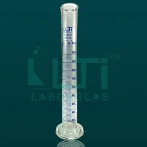 3840-Clear glass, Measuring Cylinder with Round Base, Class-B