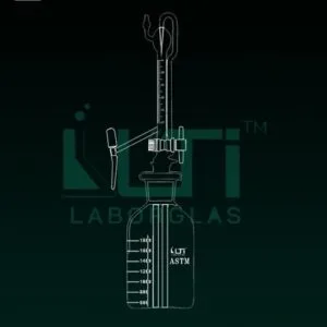 4510-ASTM, AUTOMATIC BURETTE, UNSERIALISED WITH BATCH CERTIFIED, PTFE STOPCOCK WITH NEEDLE VALVE STOPCOCK