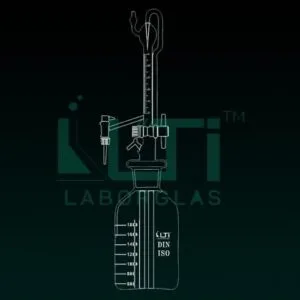 4530-Automatic Burette in Schellbach stripe, Class AS with PTFE stopcock, DIN/ISO