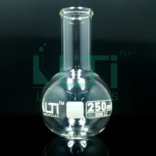 5560-Flask, Round Bottom, Narrow Neck, ISO