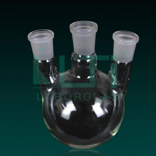 5660-Flasks, Round Bottom, 3 Neck Parallel, DIN & USP