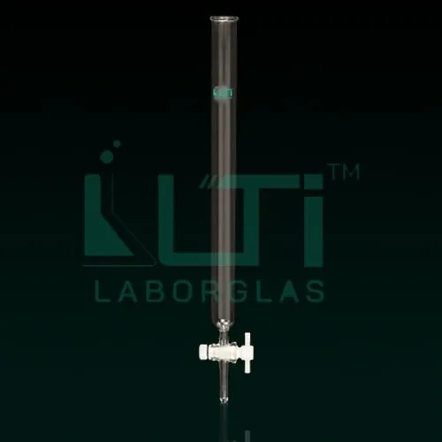 5980-Column, Chromatography with PTFE Stopcock and Fritted Disc