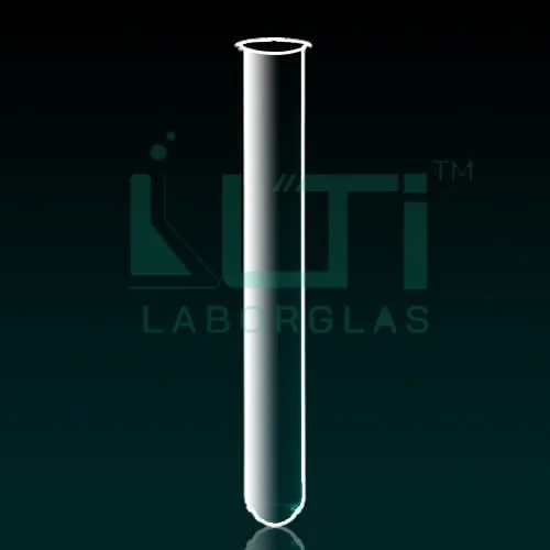 7410-Test Tube, Re-usable With Rim, ISO