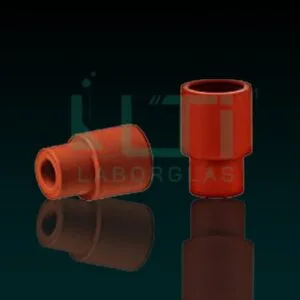 7450-Turnover Flange Septa for Test Tube – Serrated in Natural Rubber