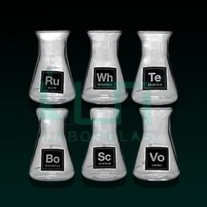8370-LABORATORY ERLENMEYER FLASK SHOT GLASSES